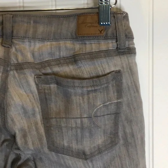 💖 American Eagle | 🦅 Jegging Grey Stretch Size 4 - Picture 10 of 11